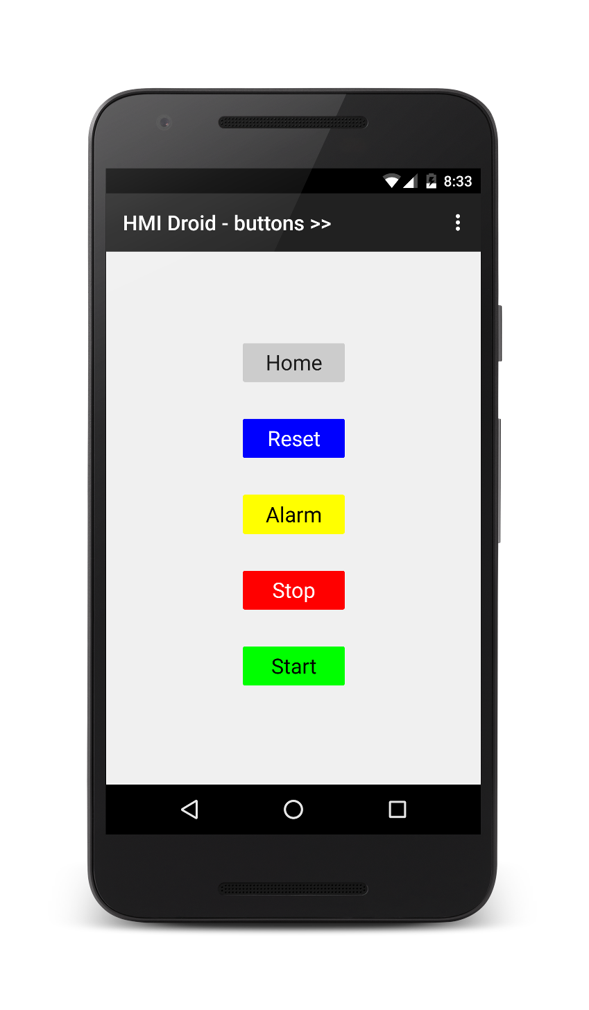 hmi android droid ios buttons phone smartphone